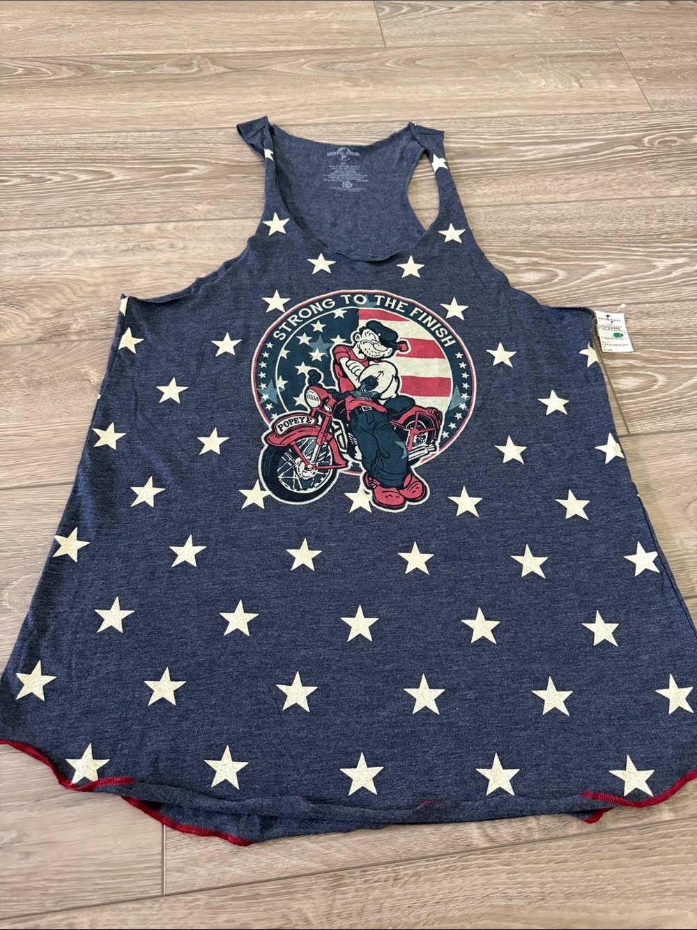 NWT Universal Popeyes Women’s Racerback Tank Top